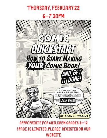 Comics Quickstart featuring comic book character Lazer Brain