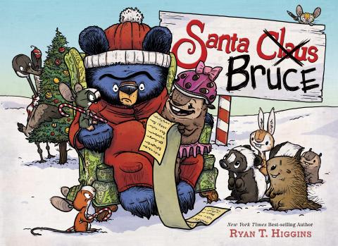 Cover of picture book Santa Bruce