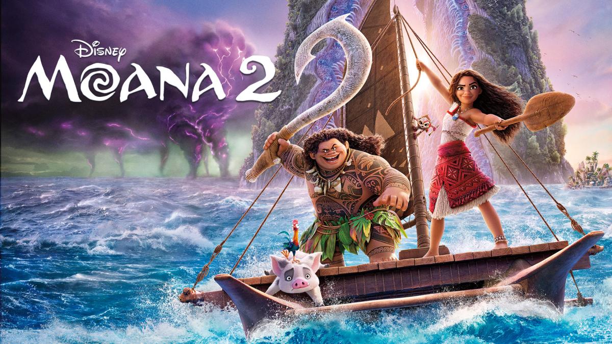 Moana 2 movie poster